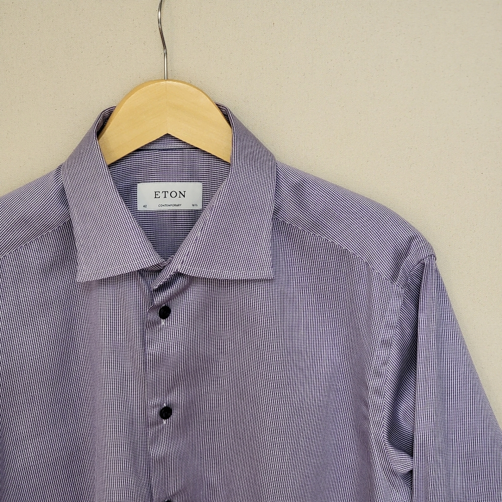 Eton Contemporary Fit Button Down 16.5